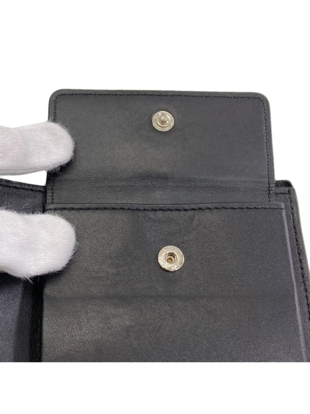 Loewe Puzzle Bifold Coin Wallet Leather